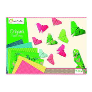 Sada na origami s motýlem