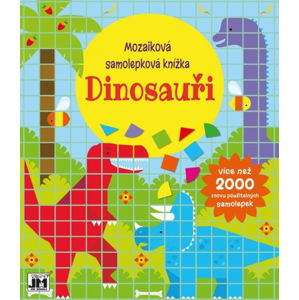 Mozaiková samolepková knížka - Dinosauři