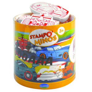 Dětská razítka StampoMinos, závodní auta