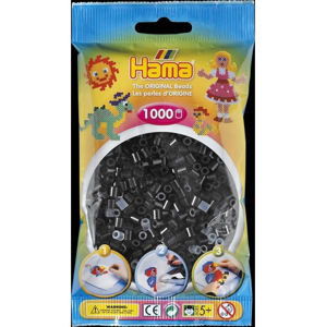 Hama Midi - korálky černé 1000 ks