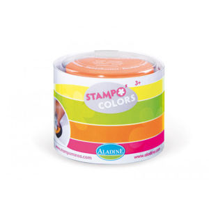 StampoColors -  barvené podušky neonové, 4 ks,