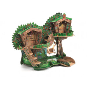 3D kartonová skládačka - Stromový dům