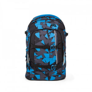 Studentský batoh Ergobag Satch - Blue Triangle