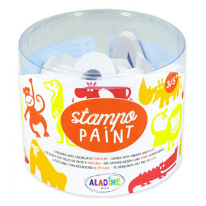 StampoPaint, malovací pěnová razítka - safari
