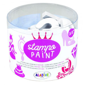 StampoPaint, malovací pěnová razítka - princezny