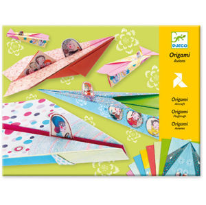 Origami Papírová letadla - pro dívky