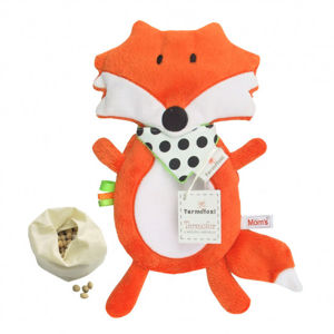 Mom’s Care – nahřívací polštářek s třešňovými peckami – liška oranžová