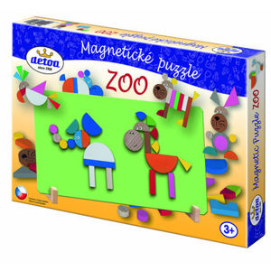 Magnetické puzzle - ZOO