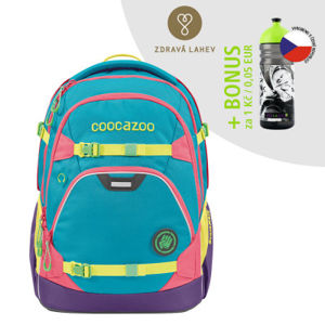 Školní batoh Coocazoo ScaleRale, Holiman + lahev za 1 Kč