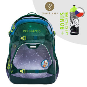 Školní batoh coocazoo ScaleRale, OceanEmotion Galaxy Blue + lahev za 1 Kč