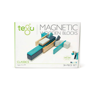Magnetická stavebnice TEGU Blue - 24 dílů