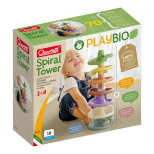 PlayBio - Spiral Tower - kuličková dráha - Sleva poškozený obal