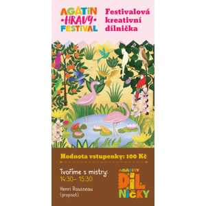 Festivalová kreativní dílnička: Tvoříme s mistry - Henri Rousseau