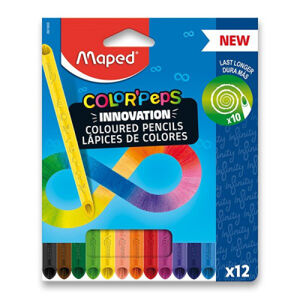 Pastelky Maped Color'Peps Infinity 12 barev